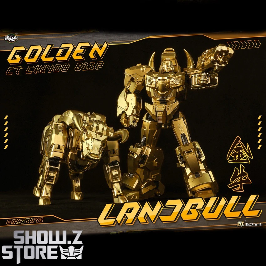 Cang-Toys CT-CY02SP Landbull Tantrum Golden Version 4 Cang-Toys CT-CY02SP Landbull Tantrum Golden Version - Image 2