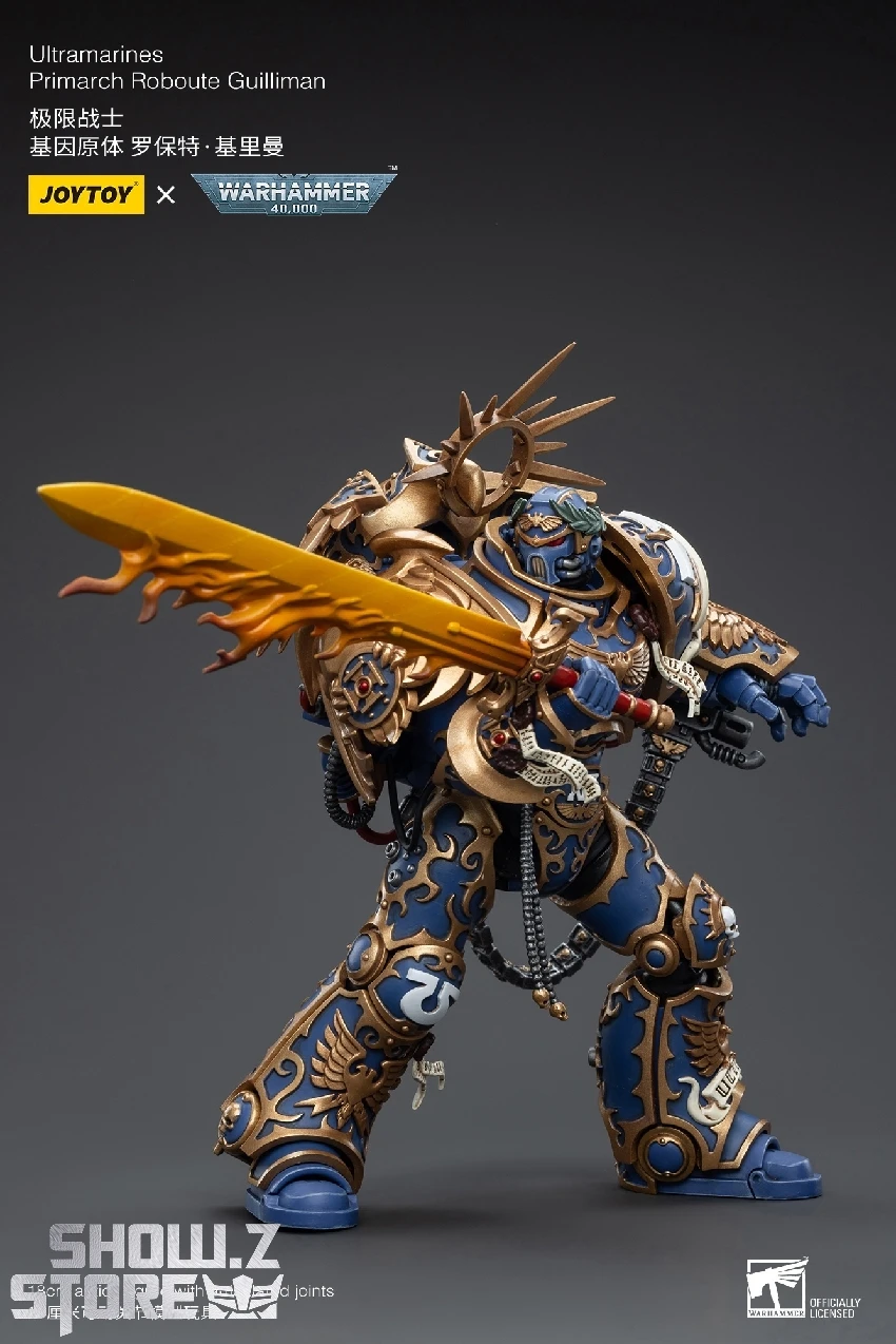 JoyToy Source 1/18 Warhammer 40K Ultramarines Primarch Roboute Guilliman 14 JoyToy Source 1/18 Warhammer 40K Ultramarines Primarch Roboute Guilliman - Image 12