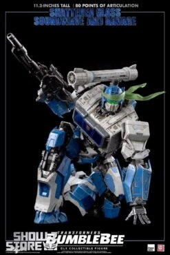 ThreeZero & Hasbro 3Z0160-EX 3Z04121W0 DLX Shattered Glass Soundwave & Ravage W/ LED -Toy Specialty Store 47937b1727