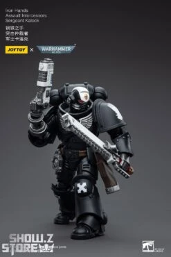 JoyToy Source 1/18 Warhammer 40K Iron Hands Intercessors Sergeant Kalock -Toy Specialty Store 48d20b64ef