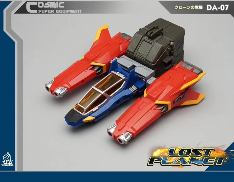 MechFansToys Lost Planet Diaclone Reboot DA-07 Cosmos Battle Upgrade Kit For DA-01 Dia-Battles 7 MechFansToys Lost Planet Diaclone Reboot DA-07 Cosmos Battle Upgrade Kit For DA-01 Dia-Battles - Image 5