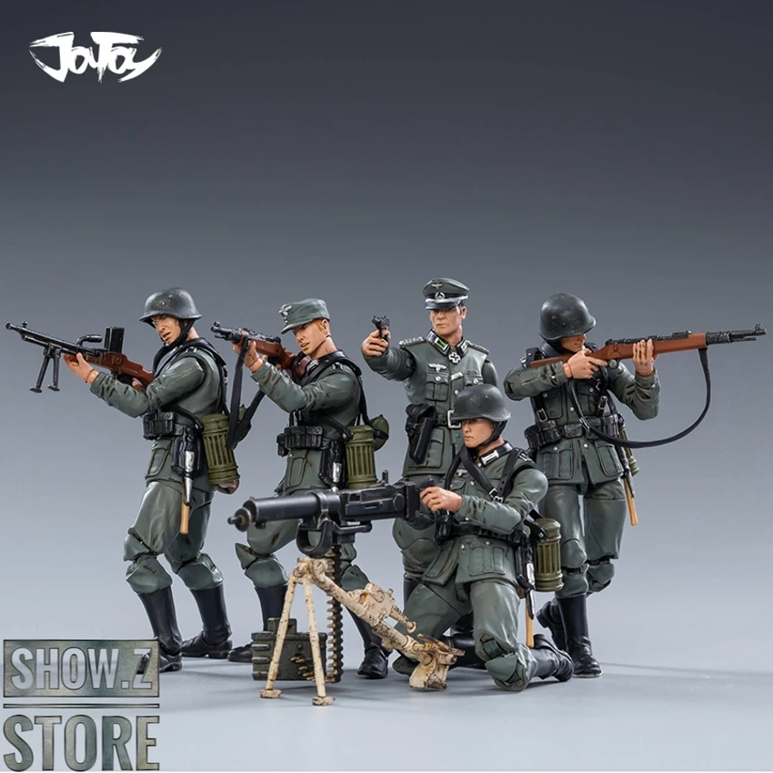 JoyToy Source 1/18 WWII German Wehrmacht Unit Set Of 5 4 JoyToy Source 1/18 WWII German Wehrmacht Unit Set Of 5 - Image 2