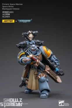 JoyToy Source 1/18 Warhammer 40K Space Wolves Bladeguard Veteran 17 JoyToy Source 1/18 Warhammer 40K Space Wolves Bladeguard Veteran -Toy Specialty Store 4d9e285922