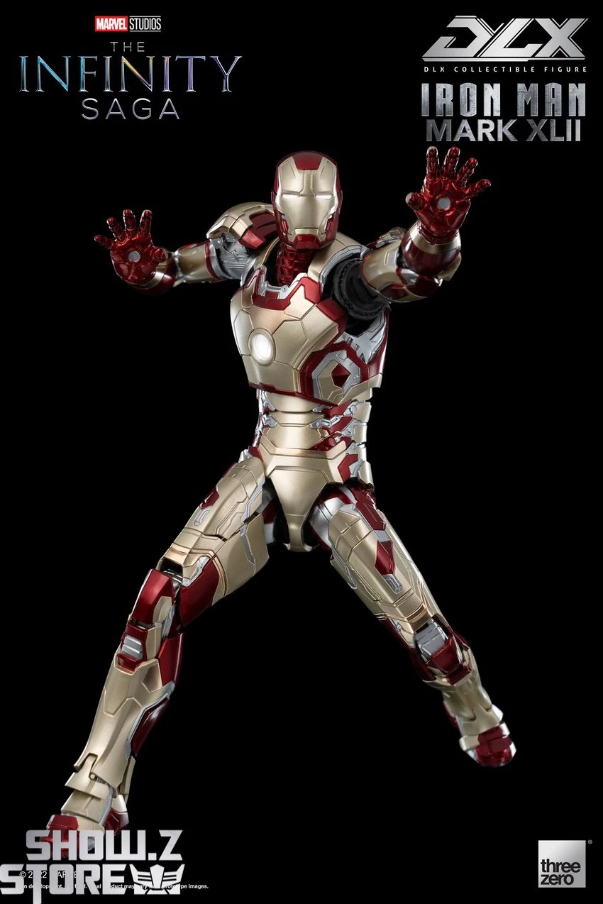 Threezero 1/12 Marvel Studios The Infinity Saga DLX Iron Man Mark 42 6 Threezero 1/12 Marvel Studios The Infinity Saga DLX Iron Man Mark 42 - Image 4