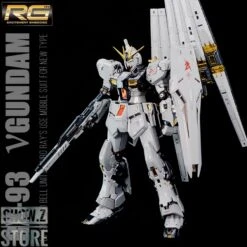 [SZ Custom] Bandai Custom RG 1/144 RX-93 Nu Gundam W/ Electroplated Chrome Painting -Toy Specialty Store 51c00b0132