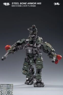 JoyToy Source 1/25 H05 Steel Bone Attack Mecha Military Green Color W/ Pilot -Toy Specialty Store 526031a08e