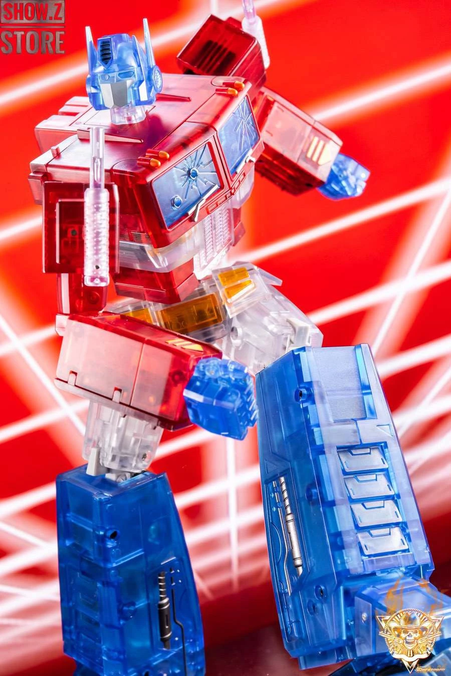 Magic Square MS-01T Light Of Freedom Optimus Prime Clear Version 11 Magic Square MS-01T Light Of Freedom Optimus Prime Clear Version - Image 9
