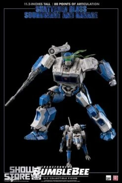 ThreeZero & Hasbro 3Z0160-EX 3Z04121W0 DLX Shattered Glass Soundwave & Ravage W/ LED -Toy Specialty Store 5323f75915