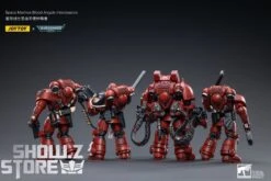 JoyToy Source 1/18 Warhammer 40K Blood Angels Intercessors Squad Set Of 4 -Toy Specialty Store 53a5f59897
