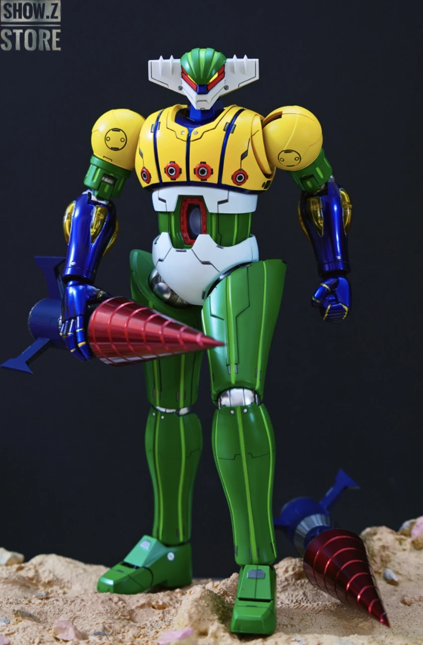 King Arts Diecast Scene Series DFS075 Steel Jeeg Battle Damaged Version 16 King Arts Diecast Scene Series DFS075 Steel Jeeg Battle Damaged Version - Image 14