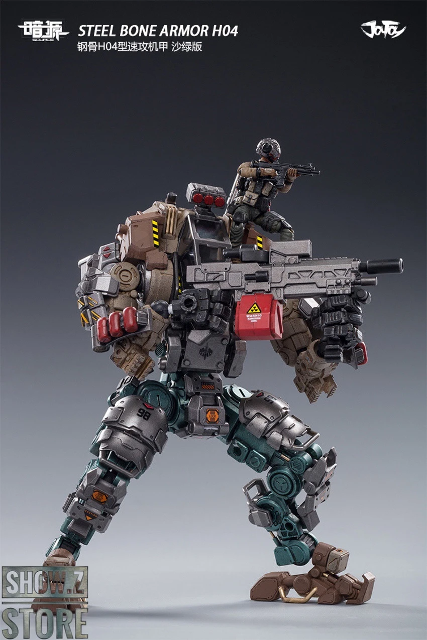 JoyToy Source 1/25 H04 Steel Bone Attack Mecha W/ Pilot 5 JoyToy Source 1/25 H04 Steel Bone Attack Mecha W/ Pilot - Image 3
