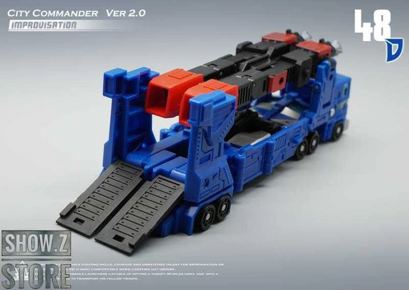 MechFansToys MF48D City Commander Ultra Magnus Version 2.0 Diaclone Color Scheme 11 MechFansToys MF48D City Commander Ultra Magnus Version 2.0 Diaclone Color Scheme - Image 9