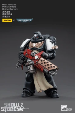 JoyToy Source 1/18 Warhammer 40K Black Templars Primaris Initiate Brother Raemont -Toy Specialty Store 5611e06a18
