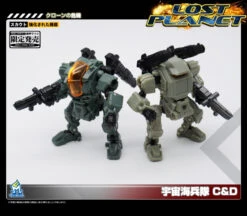 MechFansToys Lost Planet Powered-suit DA08C & DA09D Diaclone 12 MechFansToys Lost Planet Powered-suit DA08C & DA09D Diaclone -Toy Specialty Store 58333fd5b5