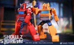 Magic Square MS-B01A Architect Inferno & MS-B02A Fire Extinguisher Grapple Metallic Color Version Set Of 2 -Toy Specialty Store 584e8a71c2