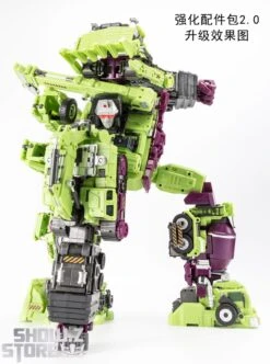 Jinbao Upgrade Kits For Devastator Gravity Builder Green Version -Toy Specialty Store 58870efda5