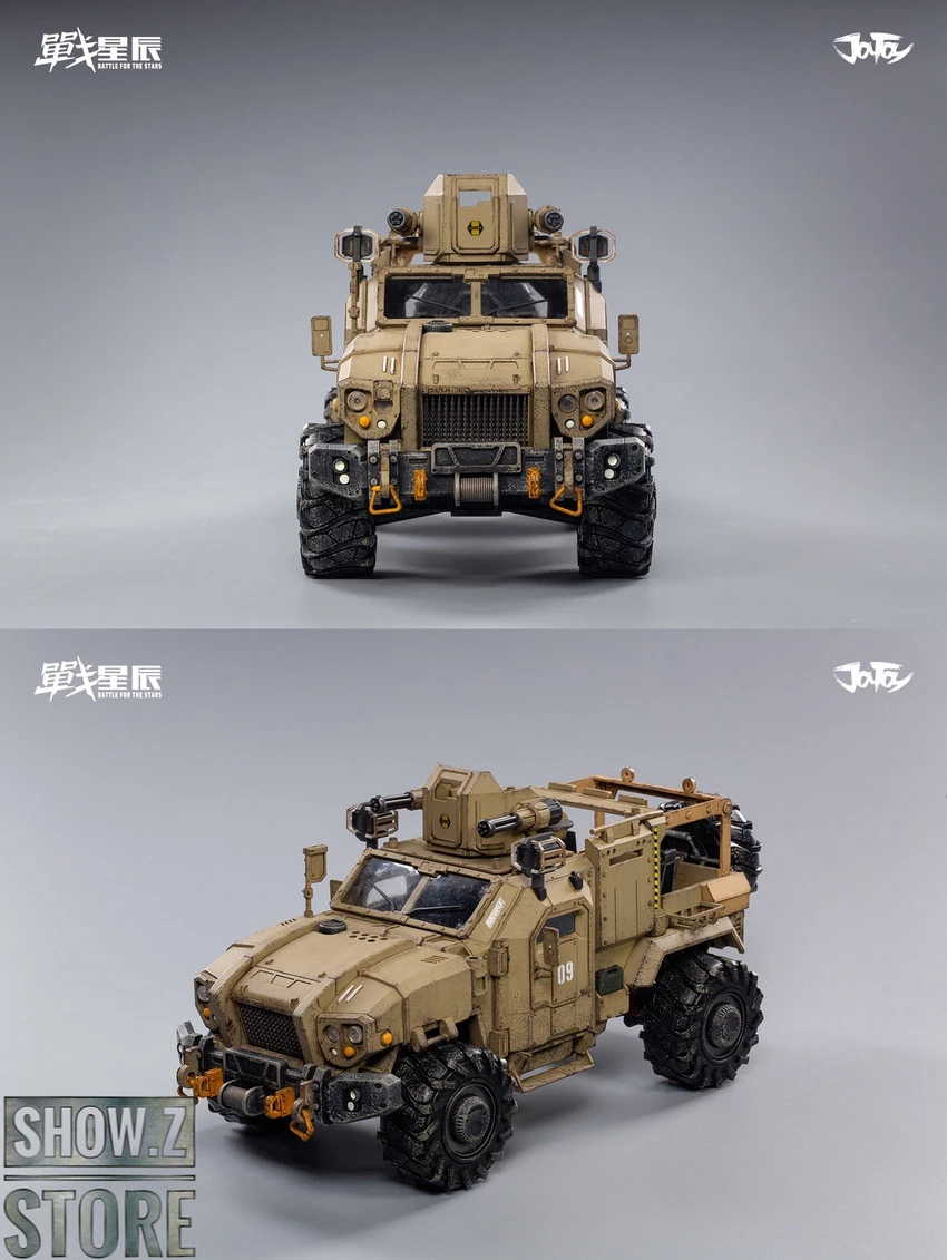 JoyToy Source 1/18 War Stars Crazy Armed SUV Desert Version 10 JoyToy Source 1/18 War Stars Crazy Armed SUV Desert Version - Image 8