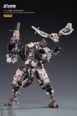 JoyToy Source 1/18 X-HLA01 Hurricane Light Assault Dual Mode Mecha White -Toy Specialty Store 5969923fef