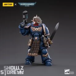 JoyToy Source 1/18 Warhammer 40K Space Ultramarines Veteran Sergeant Icastus -Toy Specialty Store 598eee9c58