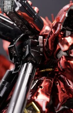 [SZ Custom] Bandai Custom RG 1/144 MSN-04 Sazabi W/ Custom Electroplated Chrome Painting -Toy Specialty Store 5b12837a24