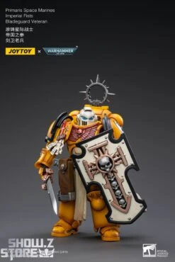 JoyToy Source 1/18 Warhammer 40K Imperial Fists Bladeguard Veteran 18 JoyToy Source 1/18 Warhammer 40K Imperial Fists Bladeguard Veteran -Toy Specialty Store 5deb0d0adf