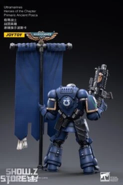 JoyToy Source 1/18 Warhammer 40K Ultramarines Heroes Of The Chapter Primaris Ancient Posca -Toy Specialty Store 5edafedfd0