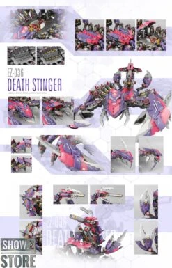 ZA Model EZ-036 Death Stinger Model Kit -Toy Specialty Store 5f517a928e
