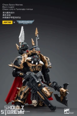 JoyToy Source 1/18 Warhammer 40K Chaos Space Marines Black Legion Chaos Lord In Terminator Armour -Toy Specialty Store 6137ce56ee