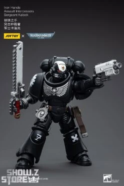 JoyToy Source 1/18 Warhammer 40K Iron Hands Intercessors Sergeant Kalock -Toy Specialty Store 614b1db5ef