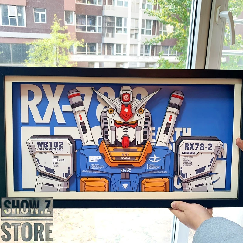 ChenFu Studio RX-78-2 Gundam 3D Wall Art Decoration Picture 5 ChenFu Studio RX-78-2 Gundam 3D Wall Art Decoration Picture - Image 3
