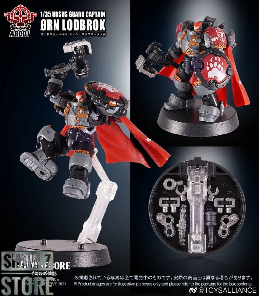 Toys Alliance ARC-01 Ursus Guard Captain Ørn Lodbrok 15 Toys Alliance ARC-01 Ursus Guard Captain Ørn Lodbrok - Image 13