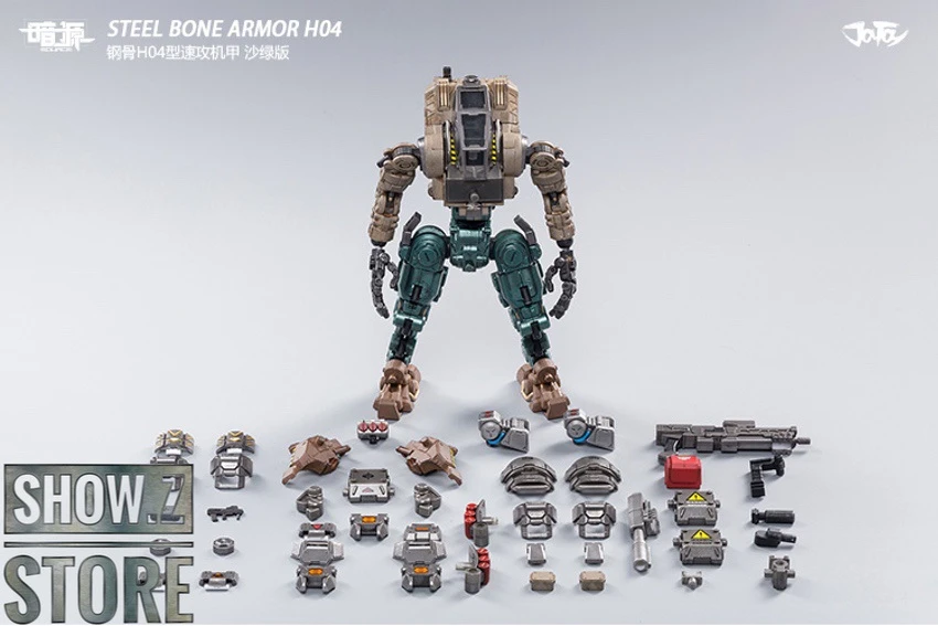 JoyToy Source 1/25 H04 Steel Bone Attack Mecha W/ Pilot 7 JoyToy Source 1/25 H04 Steel Bone Attack Mecha W/ Pilot - Image 5