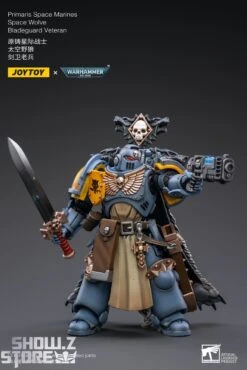 JoyToy Source 1/18 Warhammer 40K Space Wolves Bladeguard Veteran 15 JoyToy Source 1/18 Warhammer 40K Space Wolves Bladeguard Veteran -Toy Specialty Store 67a6411143