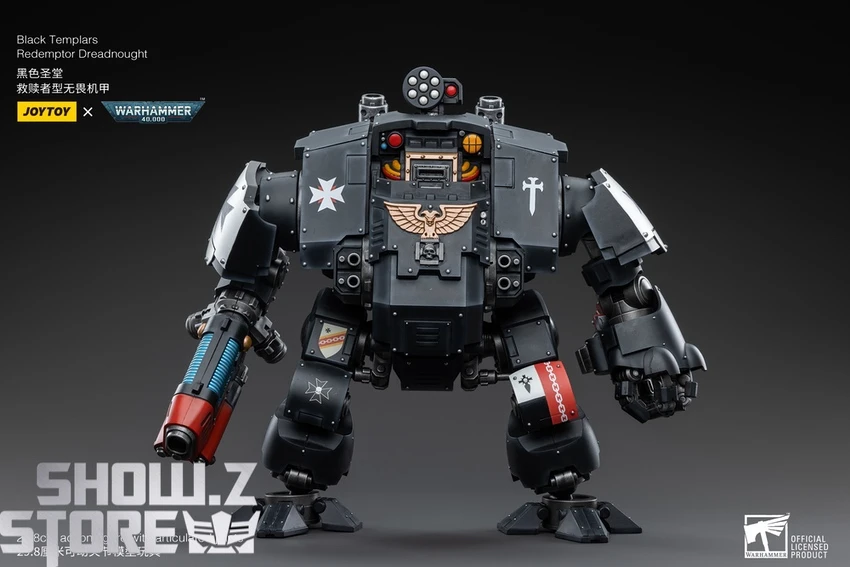 JoyToy Source 1/18 Warhammer 40K Black Templars Redemptor Dreadnought 8 JoyToy Source 1/18 Warhammer 40K Black Templars Redemptor Dreadnought - Image 6