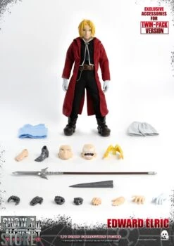 ThreeZero Toys 1/6 Fullmetal Alchemist: Brotherhood Edward & Alphonse Elric Twin-Pack 14 ThreeZero Toys 1/6 Fullmetal Alchemist: Brotherhood Edward & Alphonse Elric Twin-Pack -Toy Specialty Store 6a3c551e40