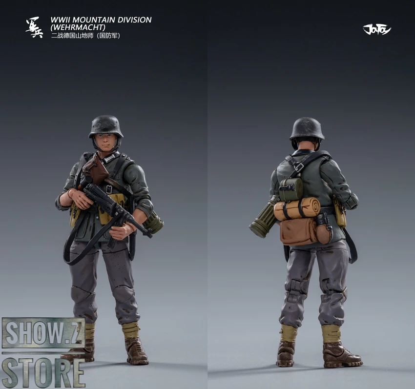 JoyToy Source 1/18 WWII German Wehrmacht Mountain Division Unit Set Of 5 13 JoyToy Source 1/18 WWII German Wehrmacht Mountain Division Unit Set Of 5 - Image 11