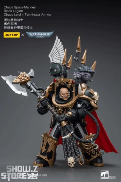JoyToy Source 1/18 Warhammer 40K Chaos Space Marines Black Legion Chaos Lord In Terminator Armour -Toy Specialty Store 6dad7adb76