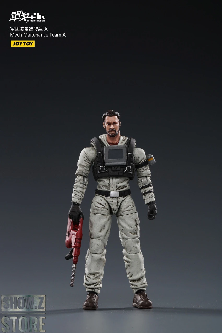 JoyToy Source 1/18 Mech Maintenance Team A Set Of 6 8 JoyToy Source 1/18 Mech Maintenance Team A Set Of 6 - Image 6