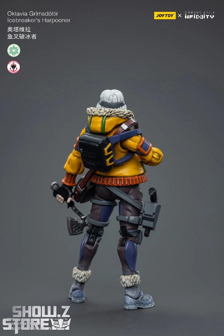 JoyToy Source 1/18 Infinity Lcebreaker's Harpooner Oktavia Grimsdottir 9 JoyToy Source 1/18 Infinity Lcebreaker's Harpooner Oktavia Grimsdottir - Image 7