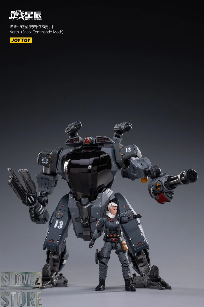 JoyToy Source 1/18 NORTH Snark Commando Mech W/ Pilot 14 JoyToy Source 1/18 NORTH Snark Commando Mech W/ Pilot - Image 12