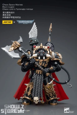 JoyToy Source 1/18 Warhammer 40K Chaos Space Marines Black Legion Chaos Lord In Terminator Armour -Toy Specialty Store 708af21839