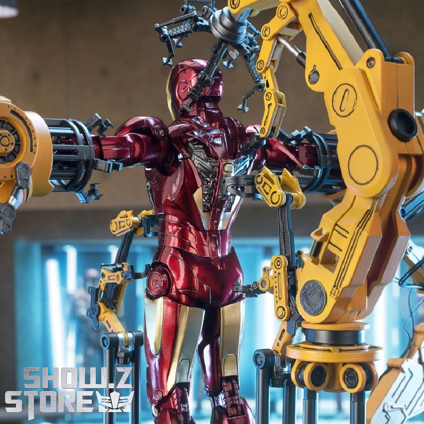 ZT Toys 1/10 Iron Man Mark 4 W/ Suit-Up Gantry Action Figure Set 7 ZT Toys 1/10 Iron Man Mark 4 W/ Suit-Up Gantry Action Figure Set - Image 5