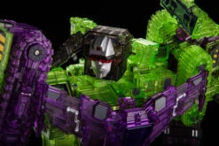 Toyworld TW-C07C Constructor Devastator Clear Version Full Set Of 6 Figures TW-07C Clear Constructor -Toy Specialty Store 726937a43c