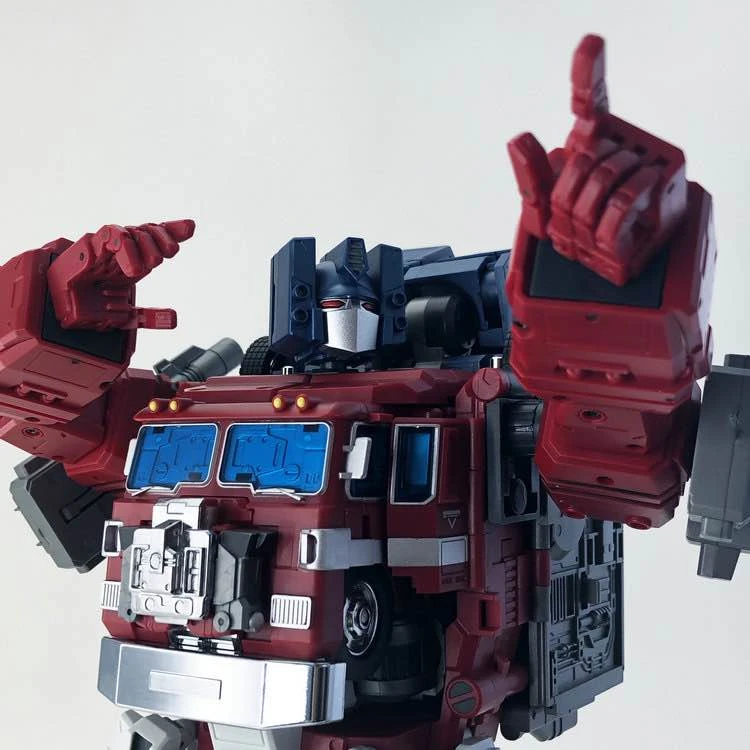 FansHobby MBA-01 MBA01 Optional Head & Articulated Hands Upgrade Set For MB-06 Power Baser Optimus Prime 10 FansHobby MBA-01 MBA01 Optional Head & Articulated Hands Upgrade Set For MB-06 Power Baser Optimus Prime - Image 8