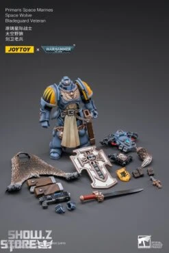 JoyToy Source 1/18 Warhammer 40K Space Wolves Bladeguard Veteran 21 JoyToy Source 1/18 Warhammer 40K Space Wolves Bladeguard Veteran -Toy Specialty Store 72d05b34f5