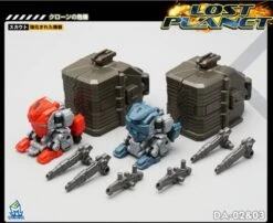 MechFansToys MFT Lost Planet Powered-suit DA02 Red & DA03 Blue Diaclone 18 MechFansToys MFT Lost Planet Powered-suit DA02 Red & DA03 Blue Diaclone -Toy Specialty Store 73f9f3961e