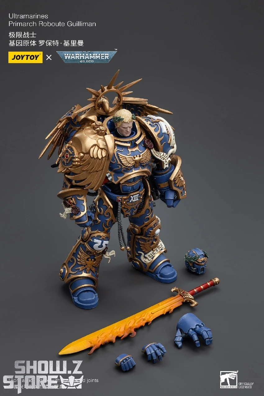 JoyToy Source 1/18 Warhammer 40K Ultramarines Primarch Roboute Guilliman 5 JoyToy Source 1/18 Warhammer 40K Ultramarines Primarch Roboute Guilliman - Image 3