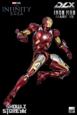 Threezero 1/12 Marvel Studio The Infinity Saga DLX Iron Man Mark 7 -Toy Specialty Store 762b41b15f