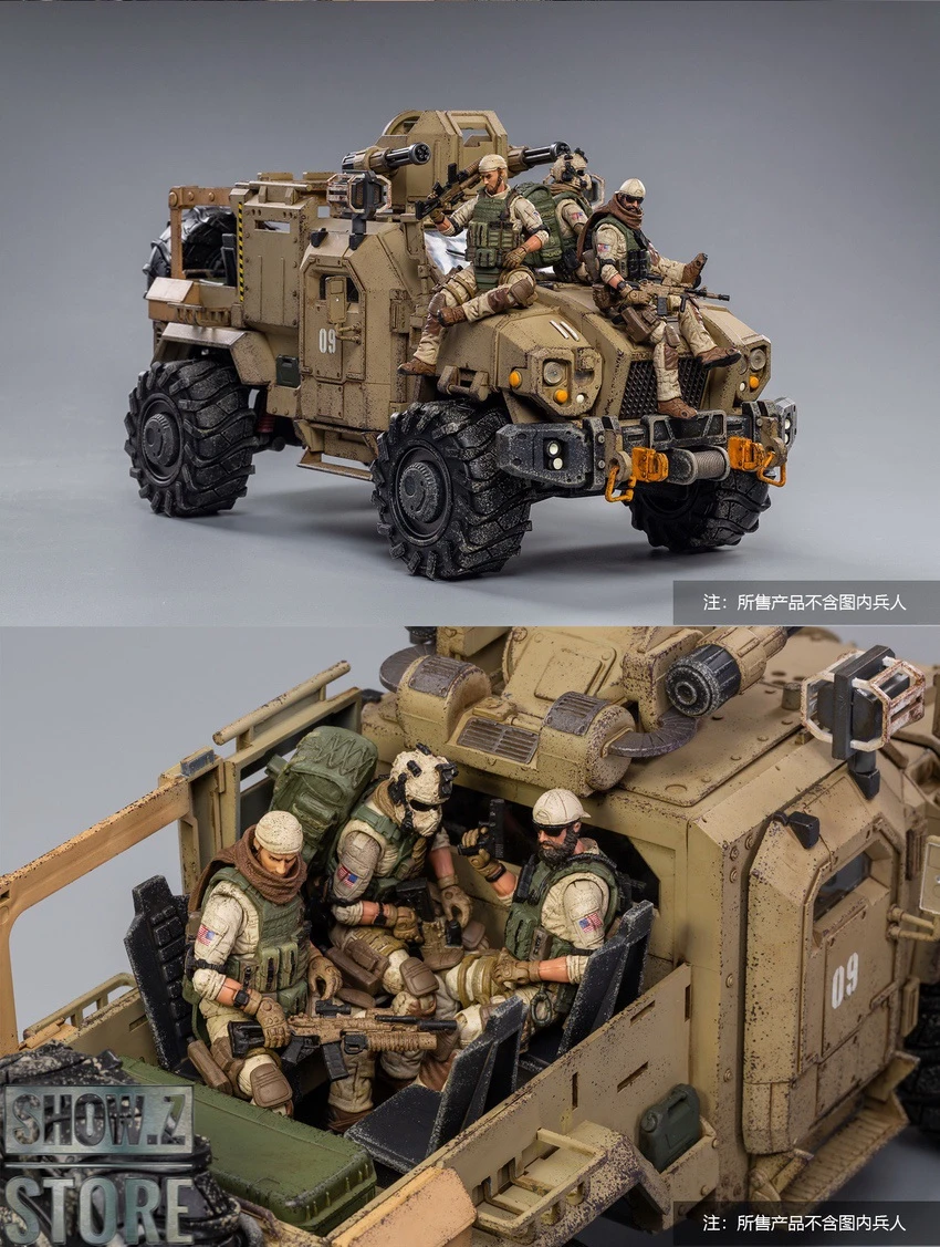 JoyToy Source 1/18 War Stars Crazy Armed SUV Desert Version 17 JoyToy Source 1/18 War Stars Crazy Armed SUV Desert Version - Image 15