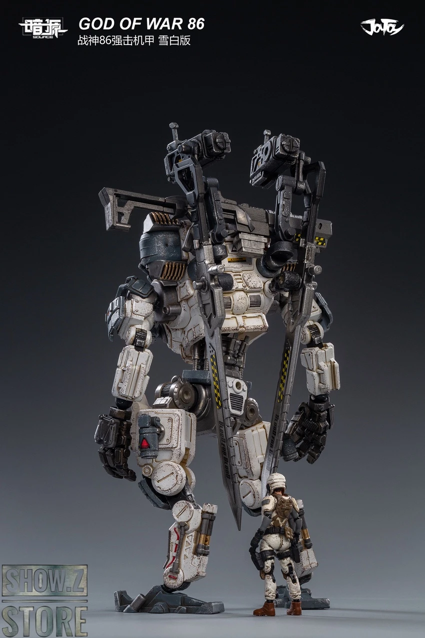 JoyToy Source 1/24 God Of War 86 Mecha W/ Pilot White Version 7 JoyToy Source 1/24 God Of War 86 Mecha W/ Pilot White Version - Image 5